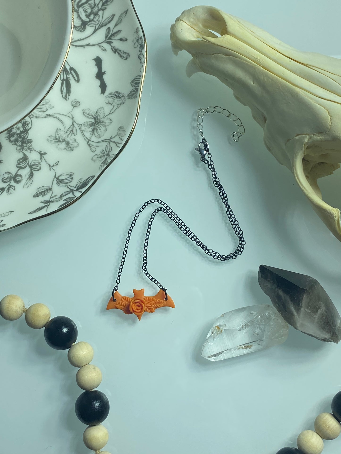 Floral Bat Choker