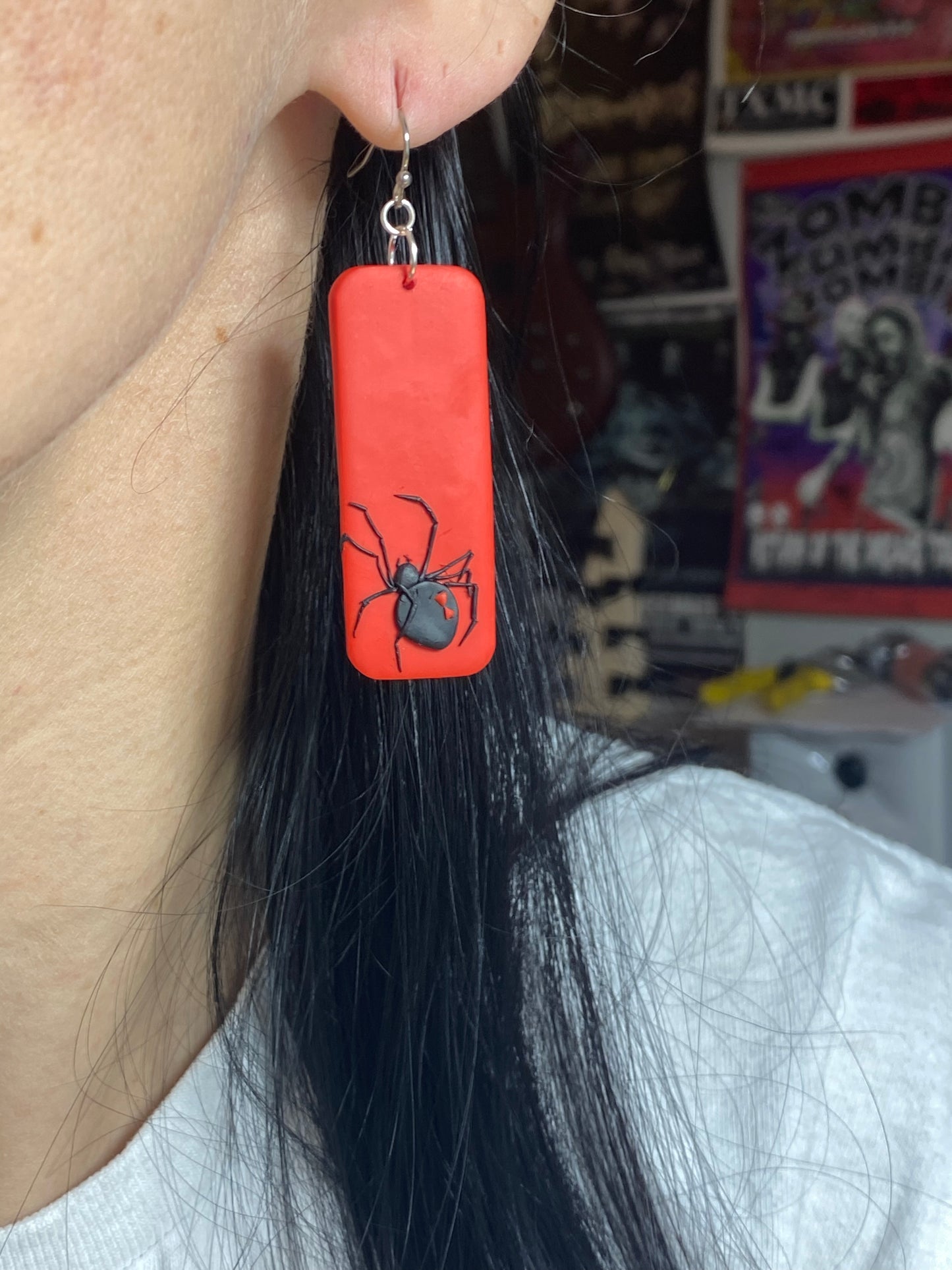 Black Widow Earrings