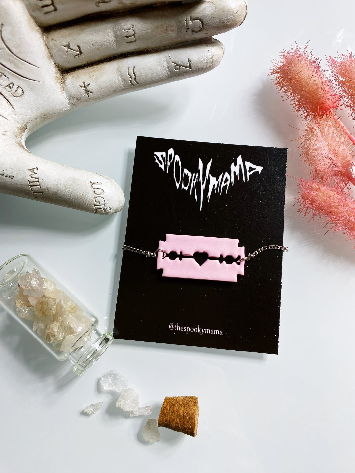 Razor Blade Choker Necklace