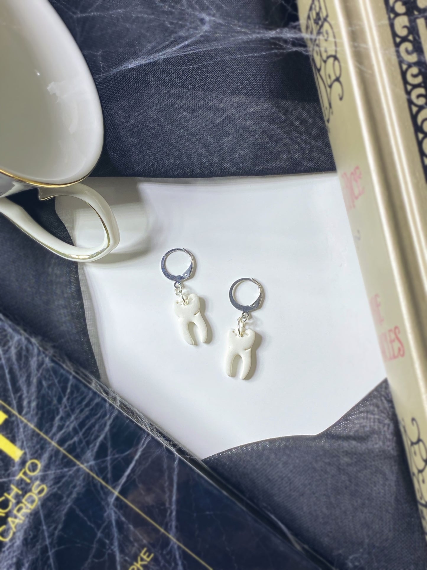 Tooth Earrings