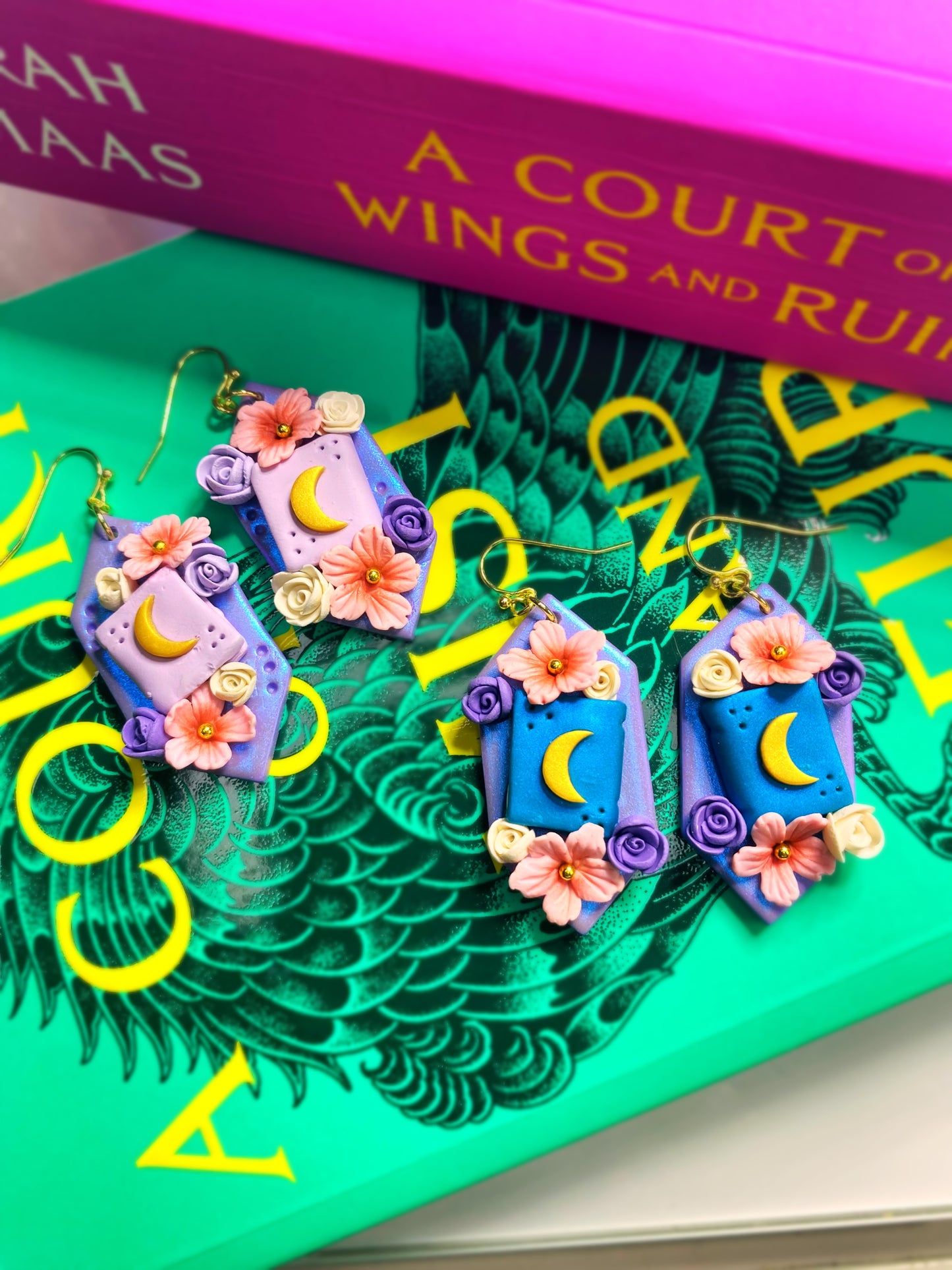 Dawn Court Earrings (Necklace Option)