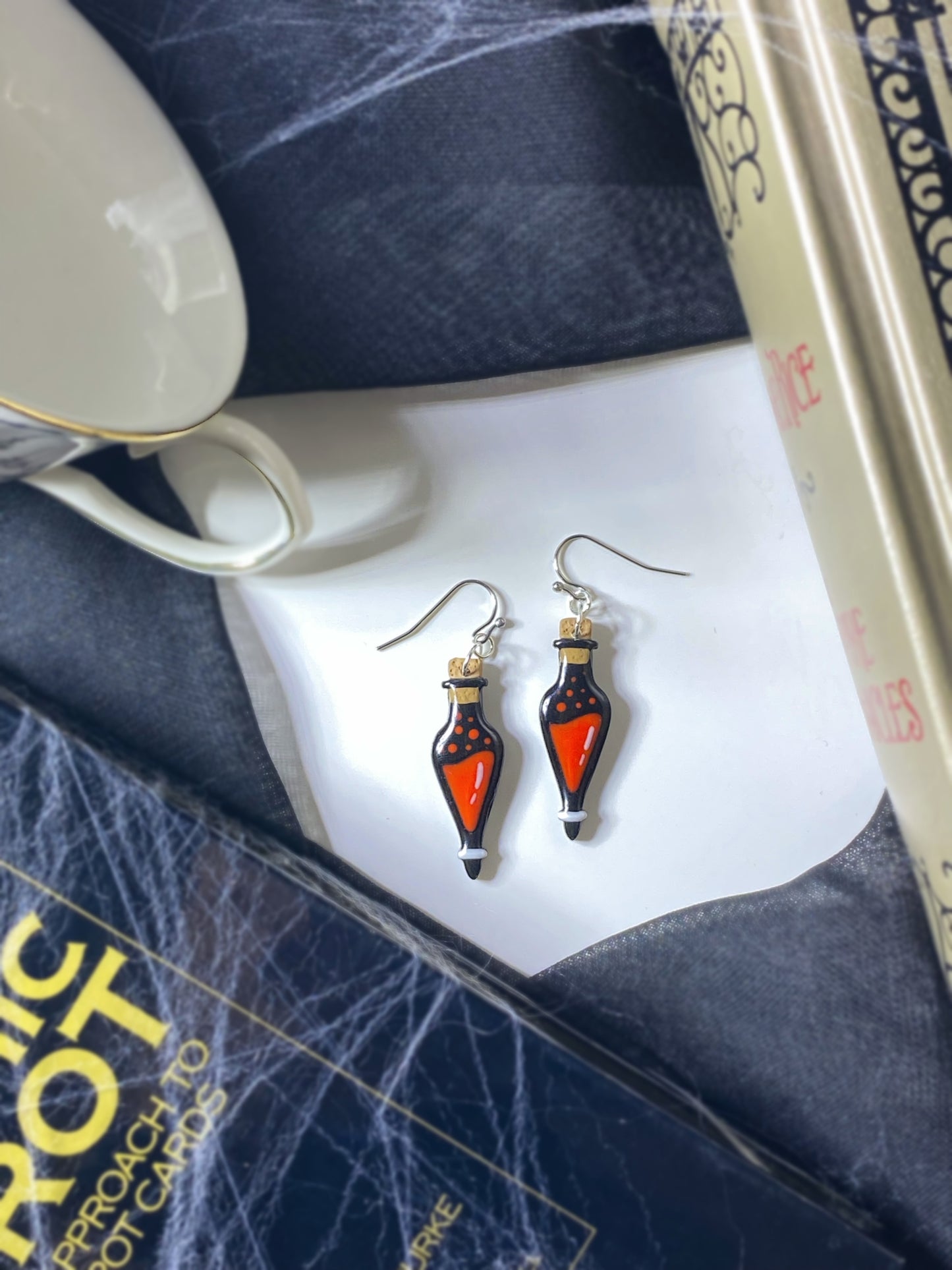 Blood Vial Earrings