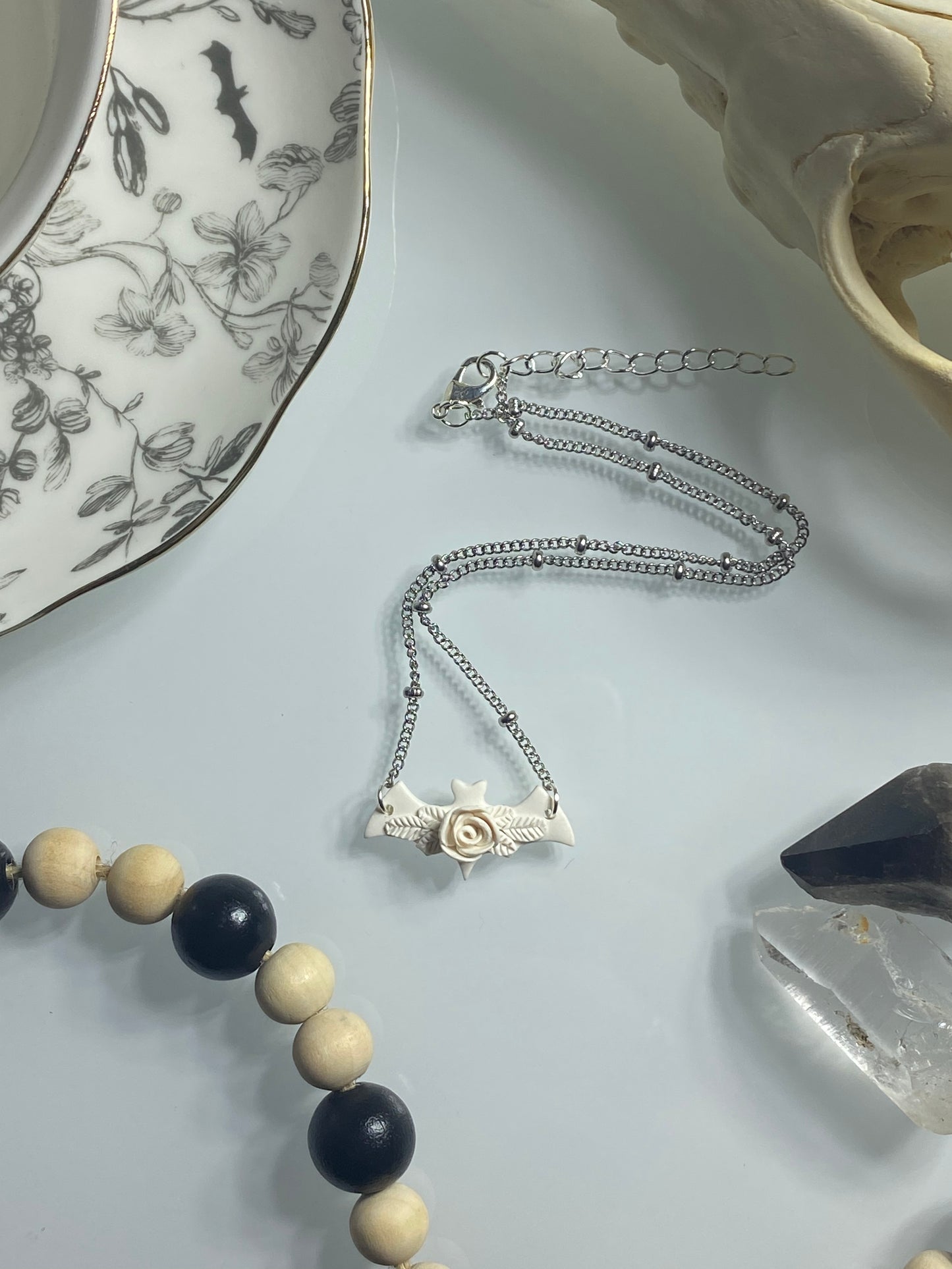 Floral Bat Choker