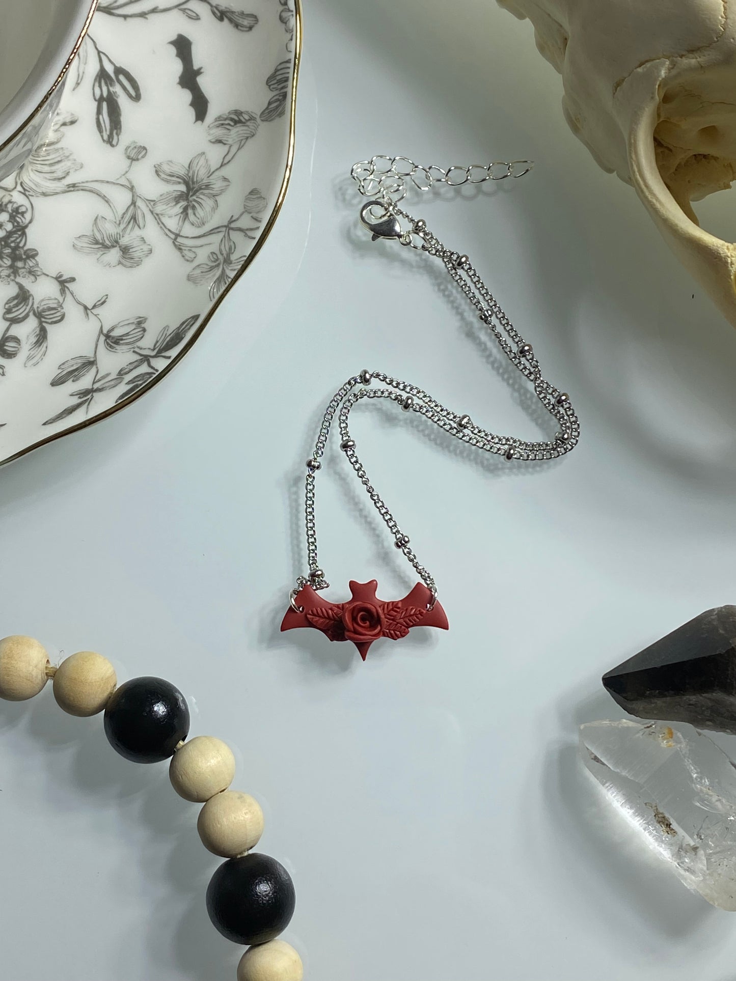 Floral Bat Choker