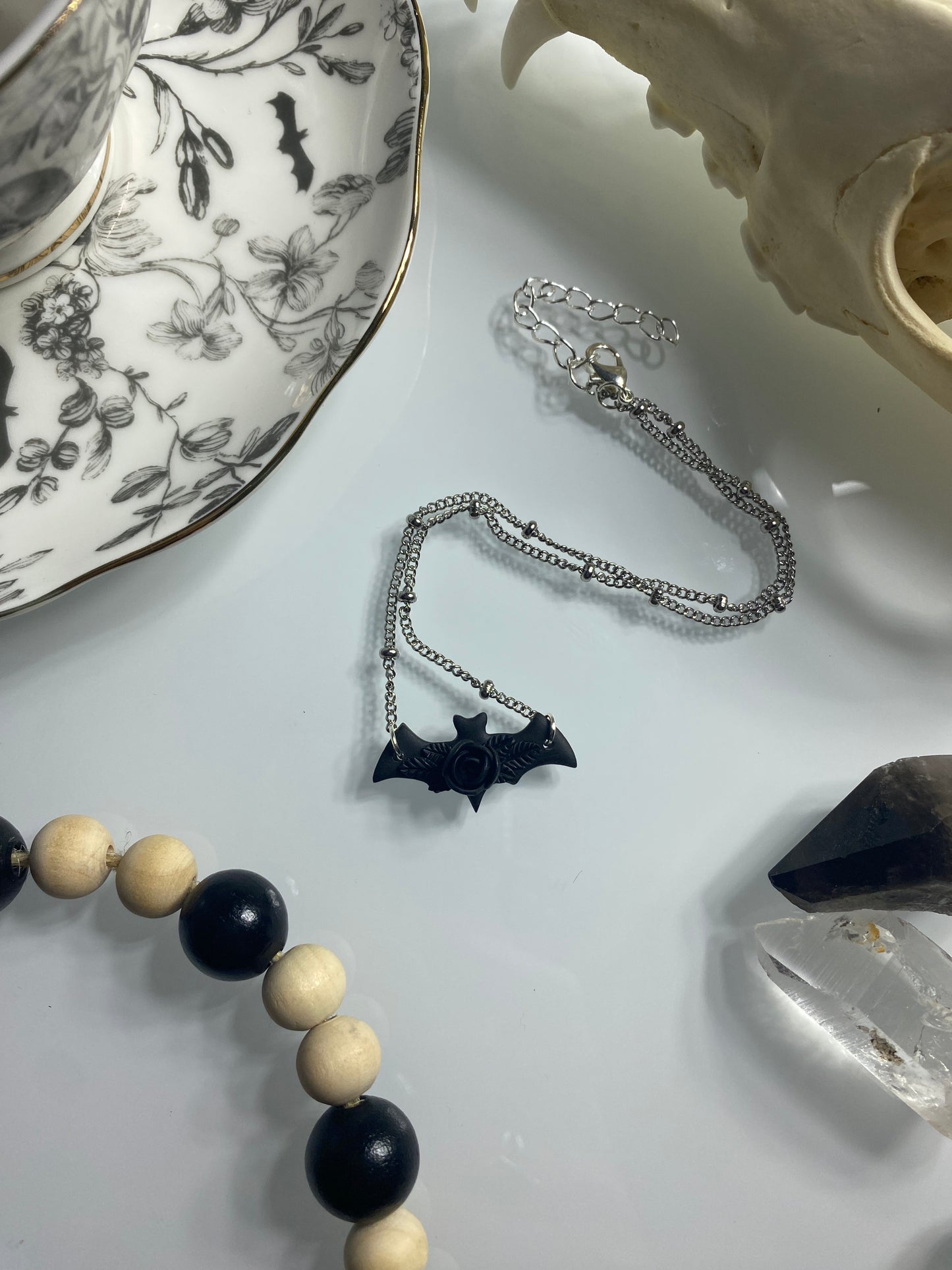 Floral Bat Choker