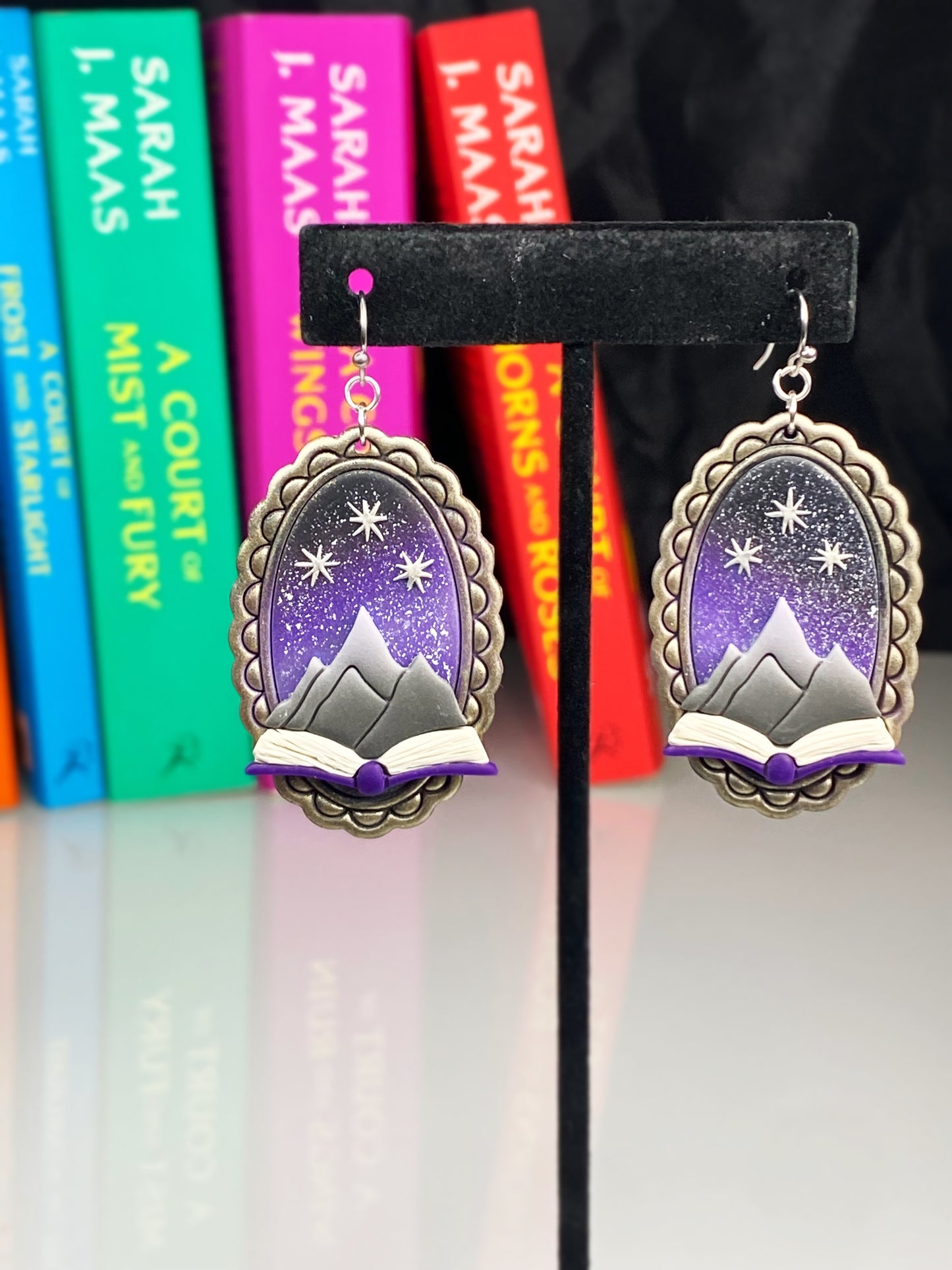 Night Court Earrings (Necklace Option)