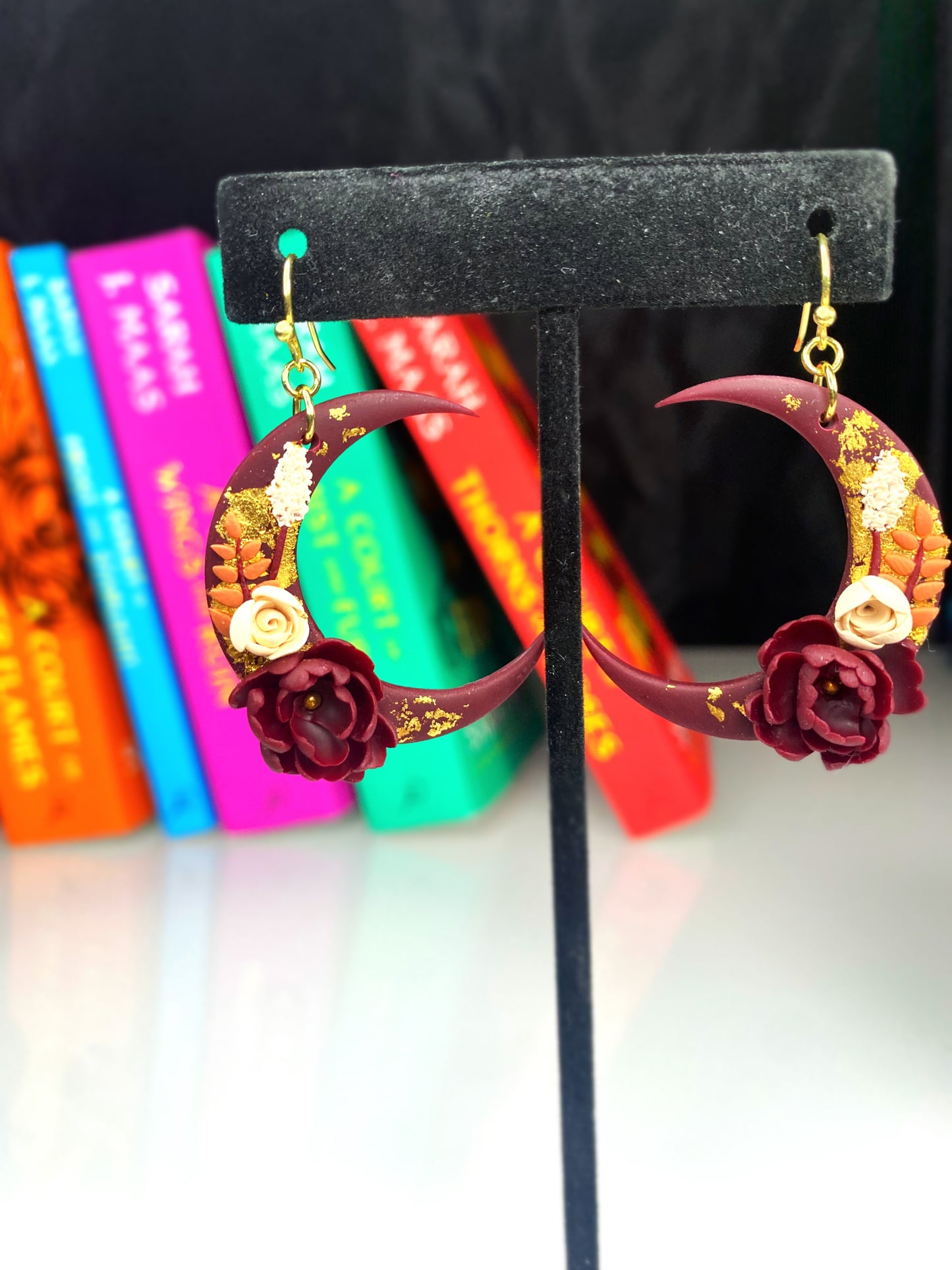 Autumn Court Earrings (Necklace Option)