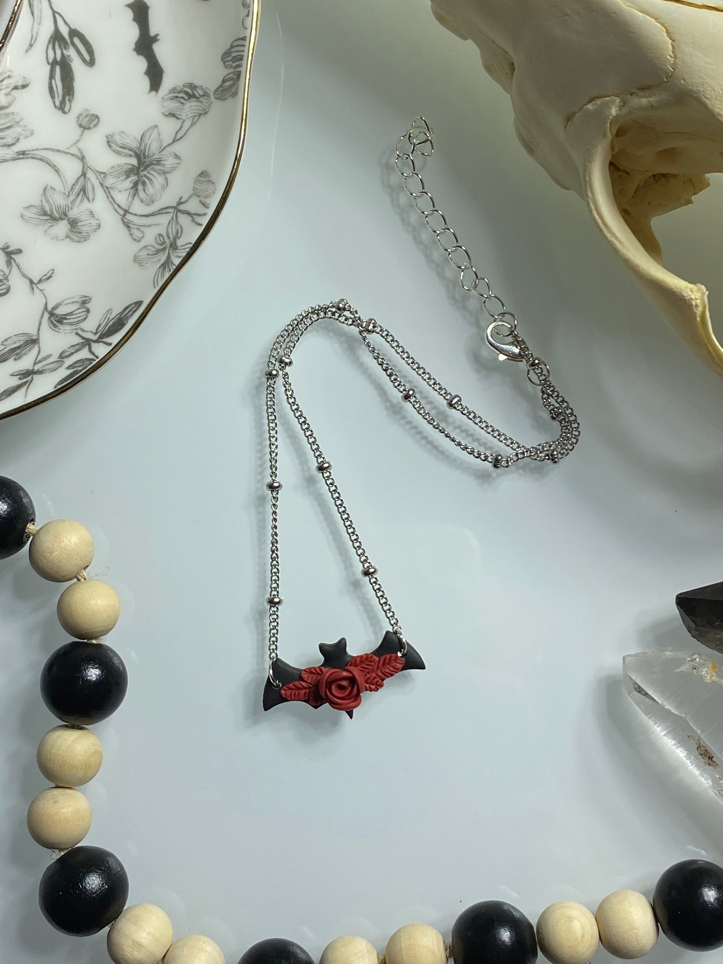 Floral Bat Choker