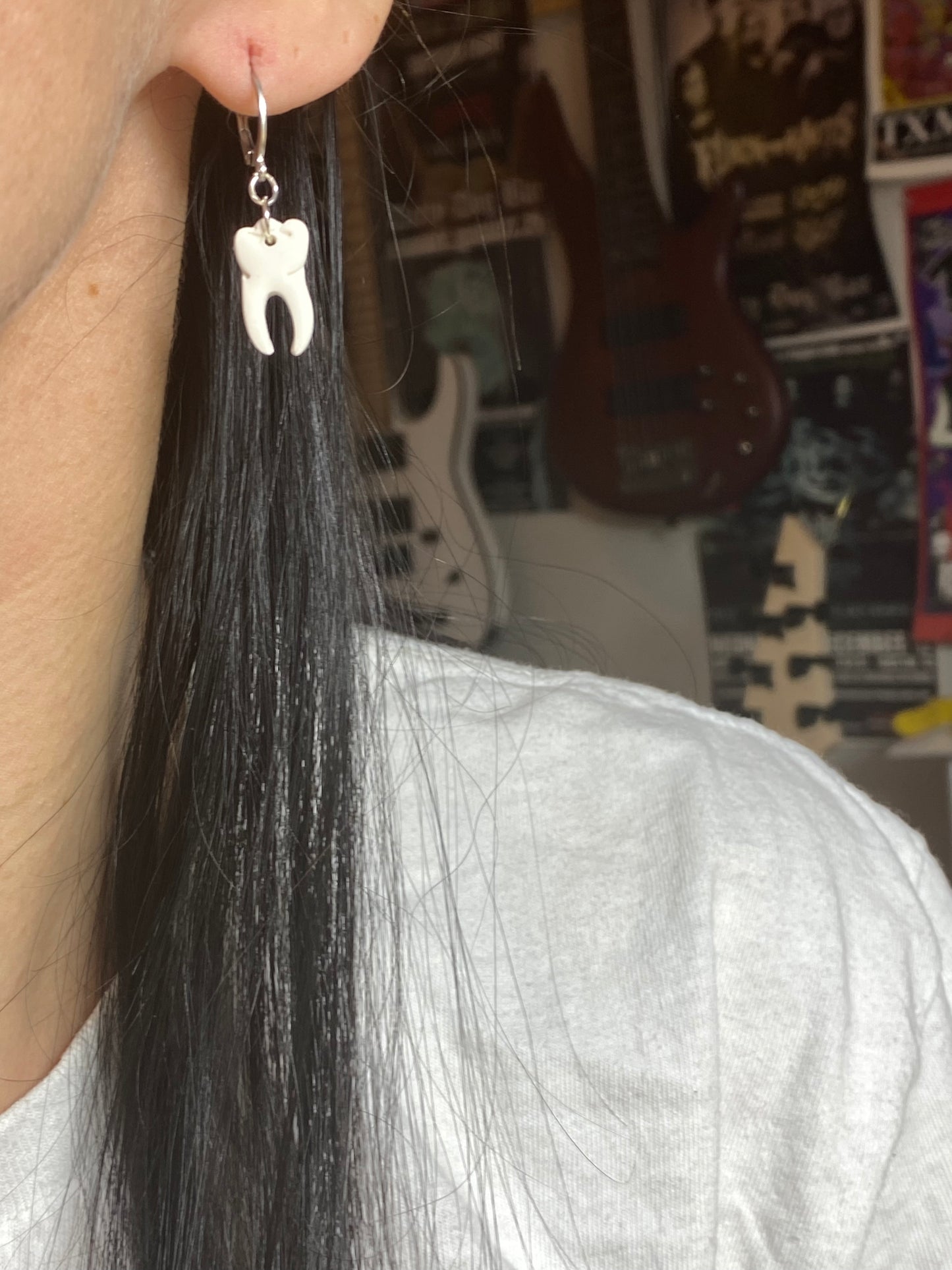 Tooth Earrings