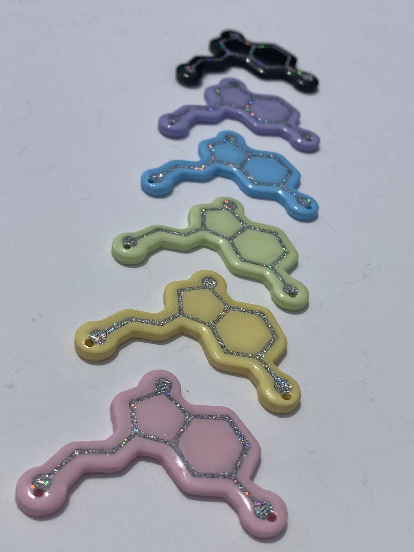 Seratonin Molecule Necklace