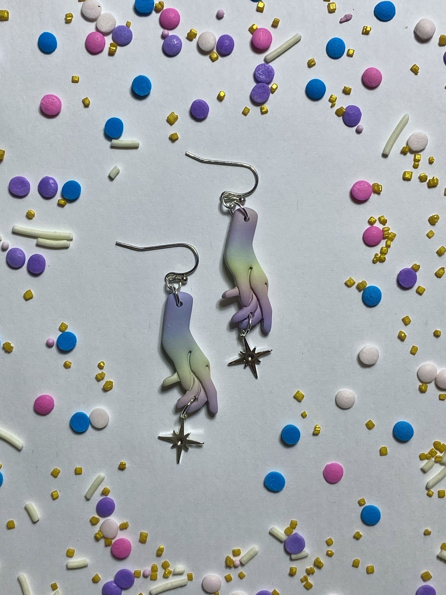 Celestial Hand Earrings