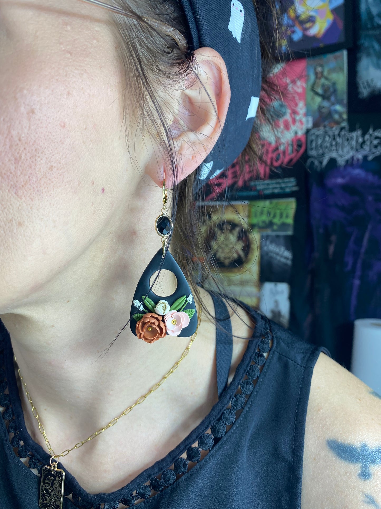 Autumn Planchette Earrings