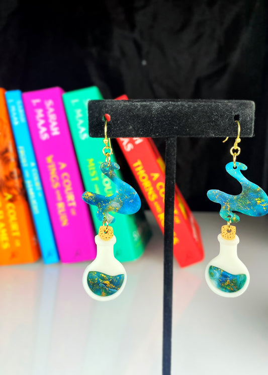 Tamlin’s Tears Earrings (Necklace Option)