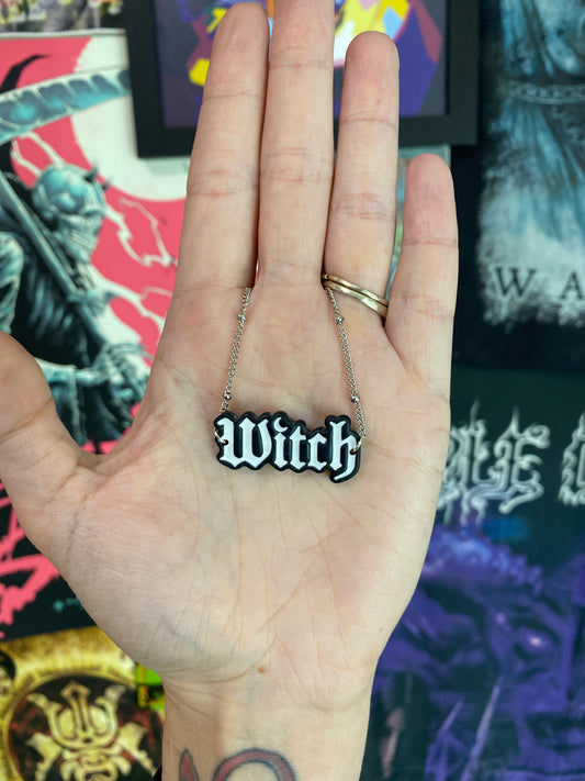 “Witch” choker