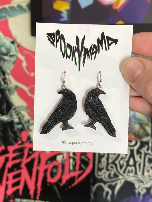 Raven Earrings