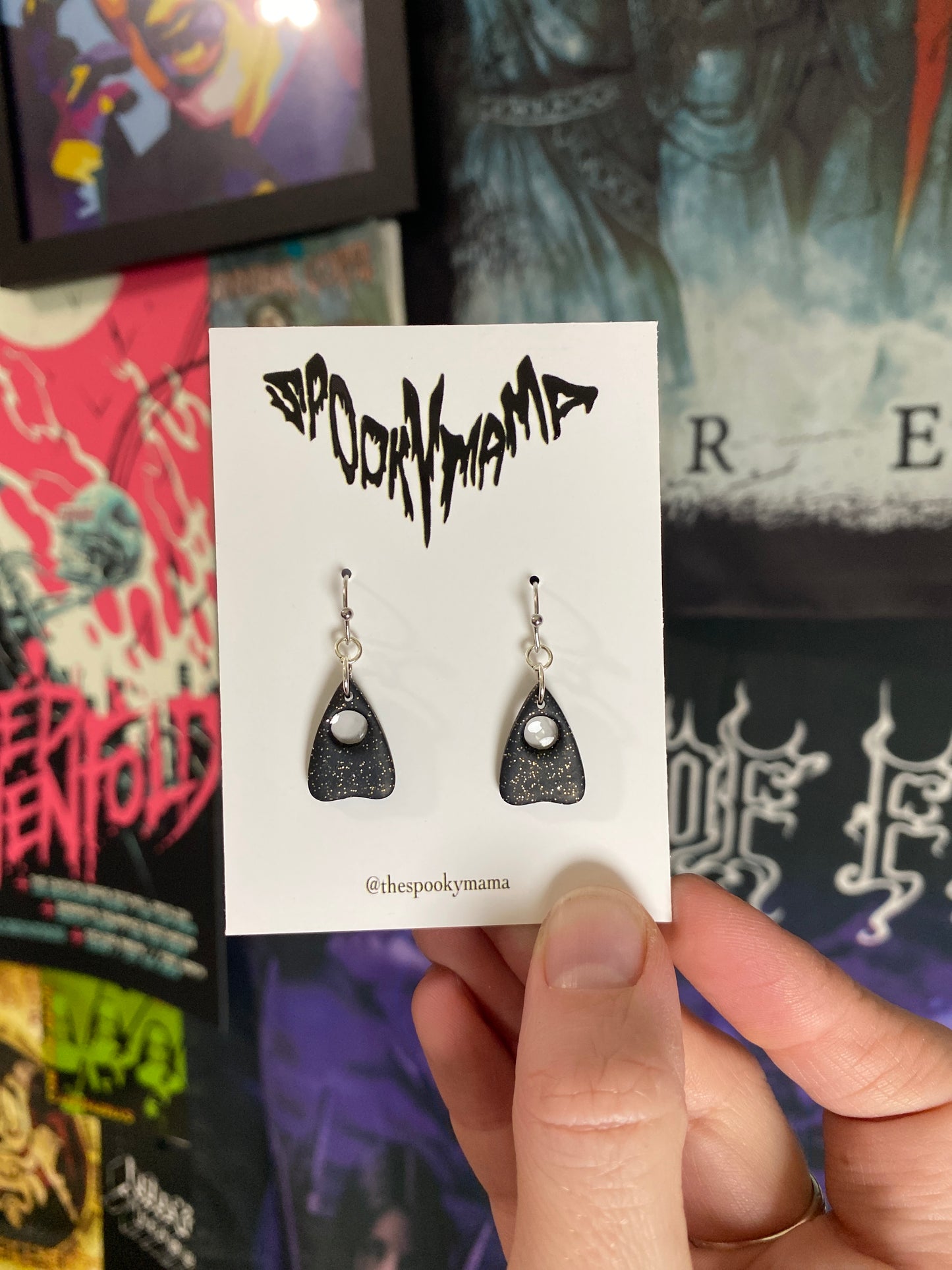 Mini Planchette Earrings