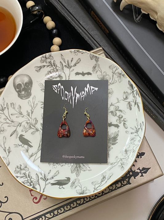 Autumn Mini Planchette Earrings