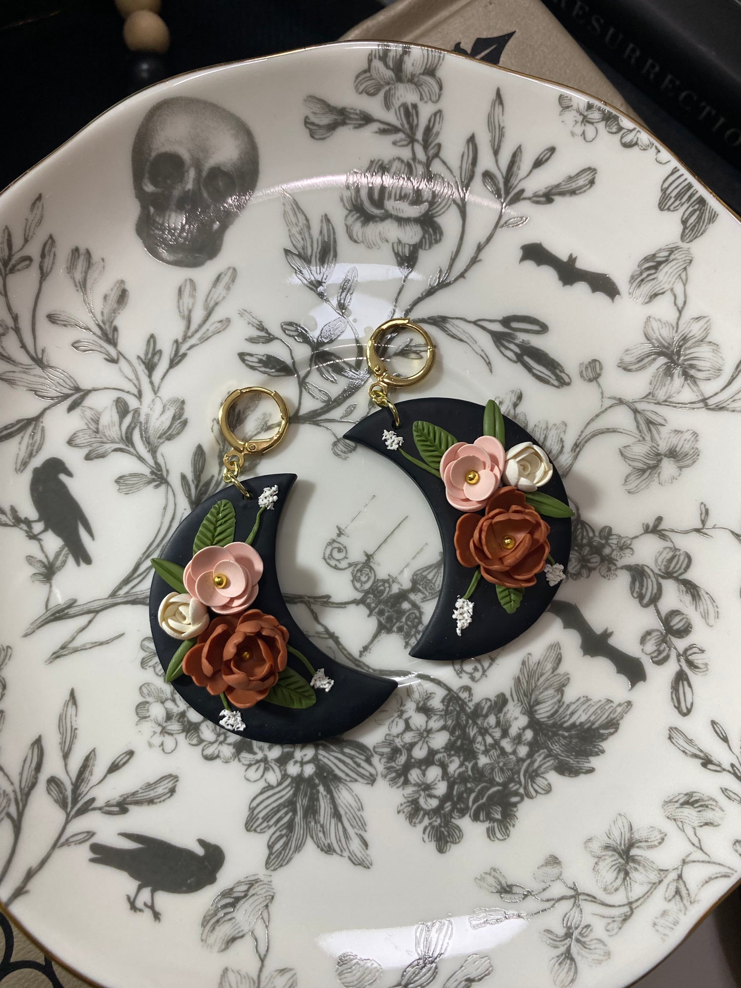 Autumn Moon Earrings