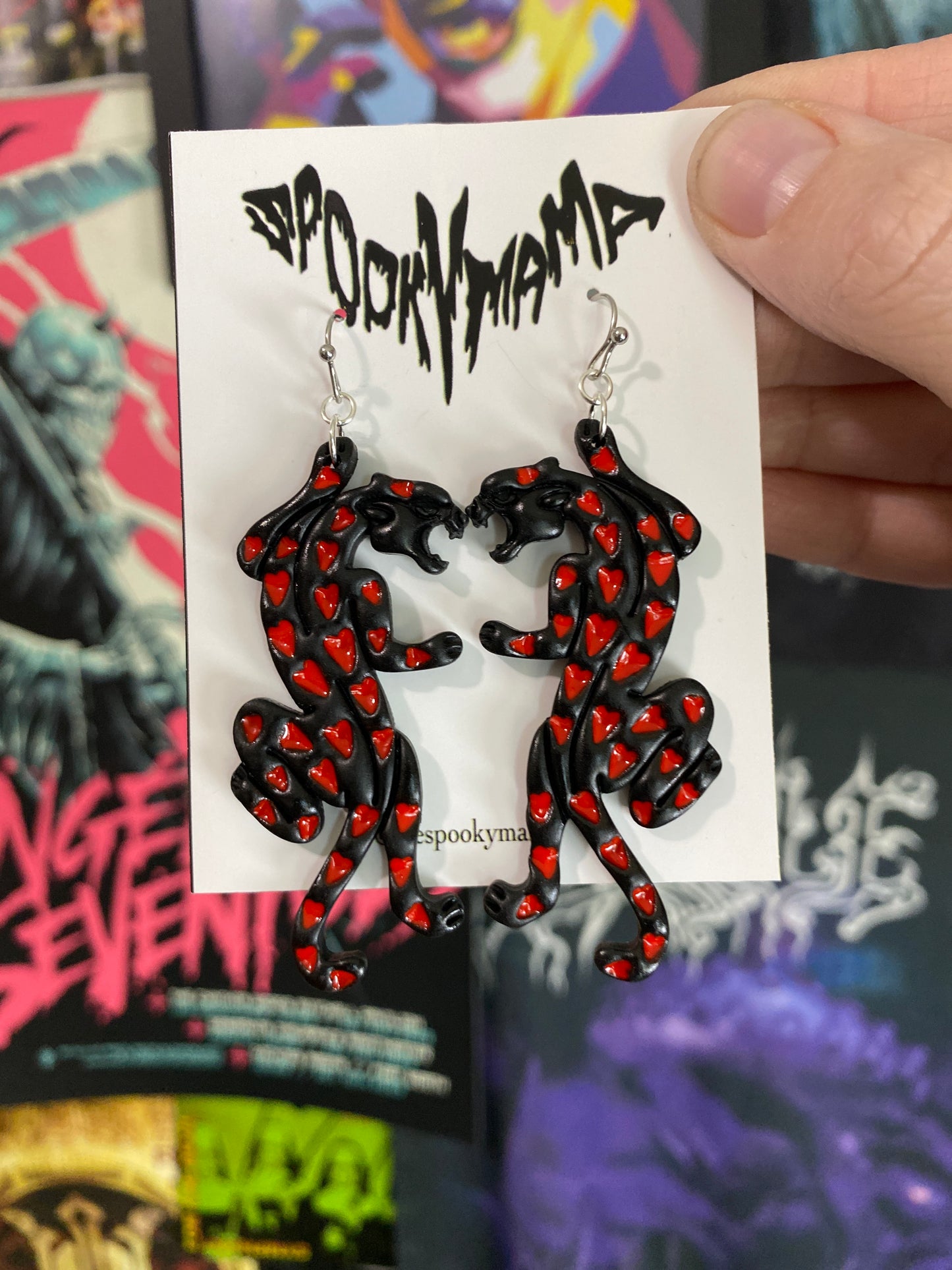 Panther Earrings