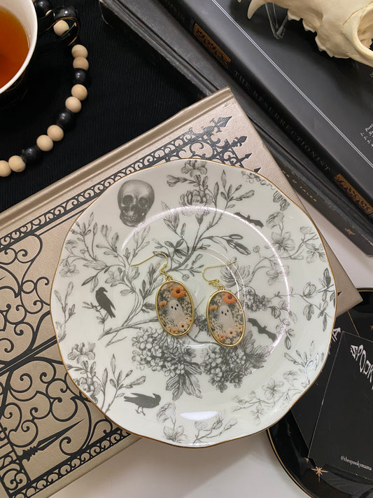 Vintage Ghost Earrings